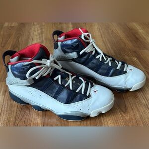 Jordan 6 Rings Olympic 2008 Men’s Shoes Size 9.5- 322992-161